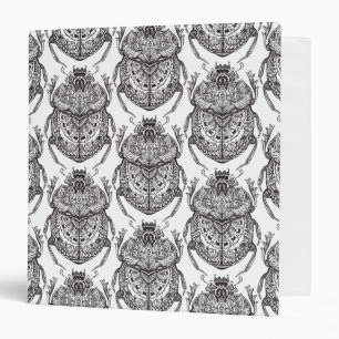 Pattern With Hand Doodle Binder
