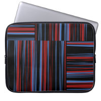 Pattern with horizontal and vertical coloured band