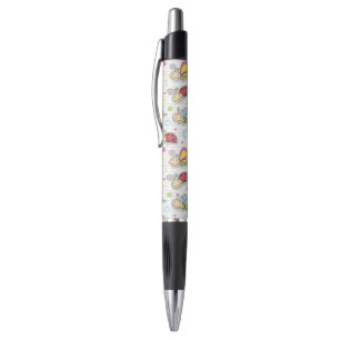 pattern with insects pen