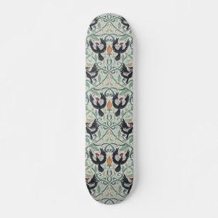 Pattern with Ivory-billed woodpeckers Skateboard