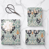 Pattern with Ivory-billed woodpeckers