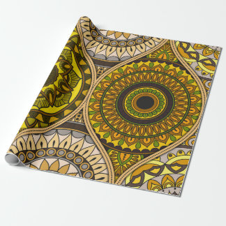 Pattern with mandalas. Vintage decorative elements Wrapping Paper