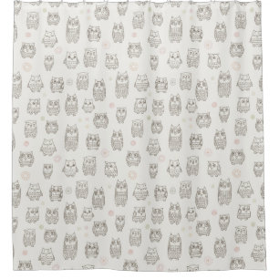 Pattern with owls