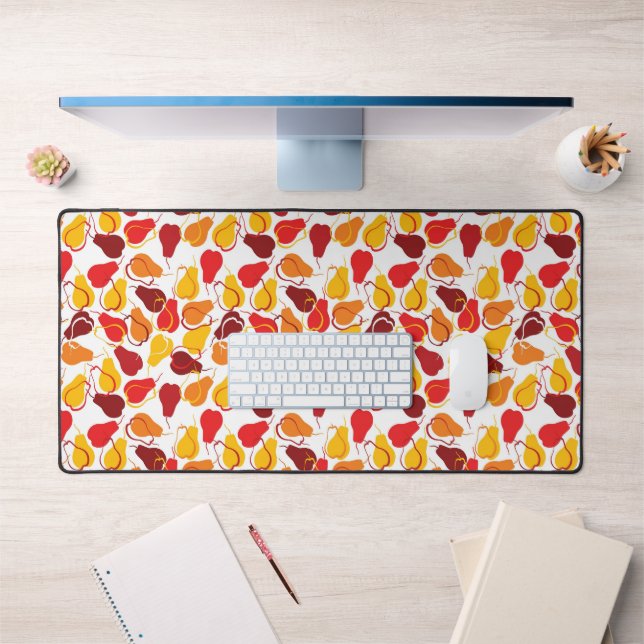 Pattern with pears desk mat (Office 1)