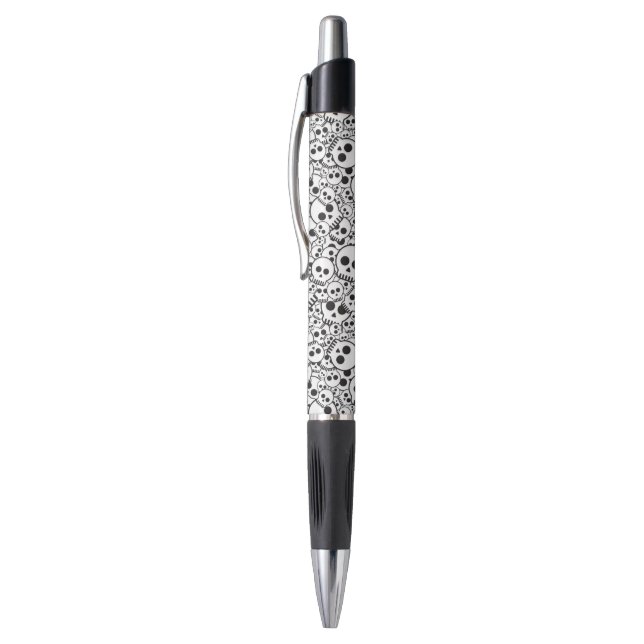Pattern with skulls pen (Top (Vertical))