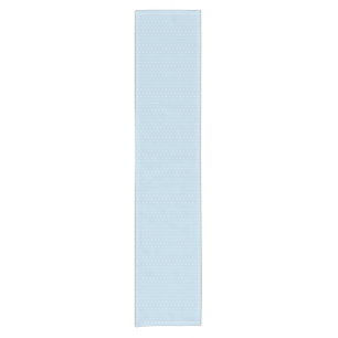 Pattern with white anchors on blue short table runner