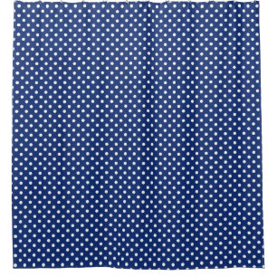 Pattern with white polka dots