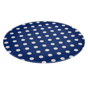 Pattern with white polka dots 2 cutting board