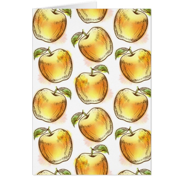 Pattern with yellow apple (Front)