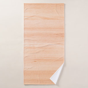 Pattern wood retro wooden surface bath towel