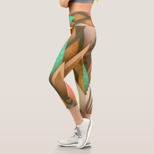 Pattern Zazzle_Growshop. Capri Leggings