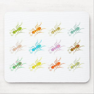 Patterned Ants Mouse Pad