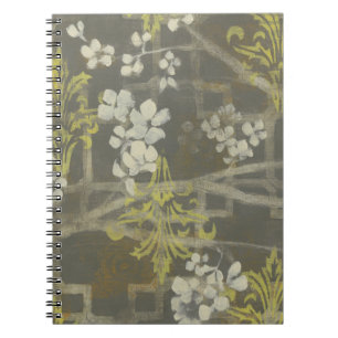 Patterned Blossom Branch I Notebook