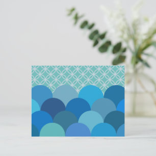Patterned Circles 2  Postcard