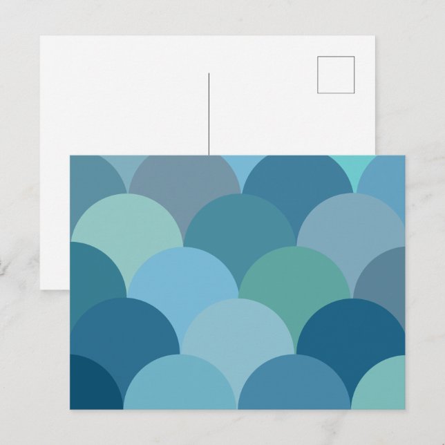Patterned Circles Postcard (Front/Back)