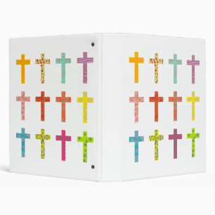 Patterned Crosses Binder