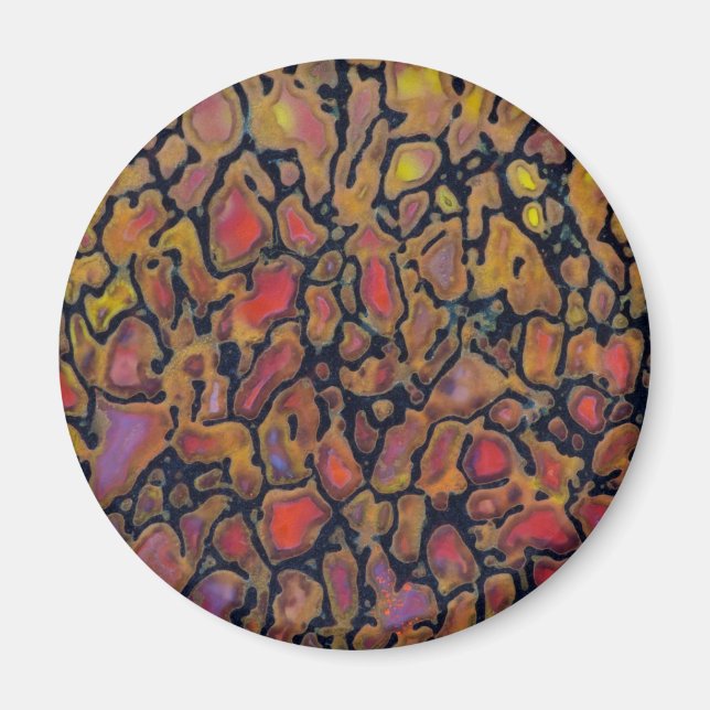 Patterned Dinosaur Bone Magnet (Front)