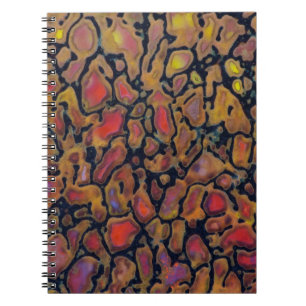 Patterned Dinosaur Bone Notebook