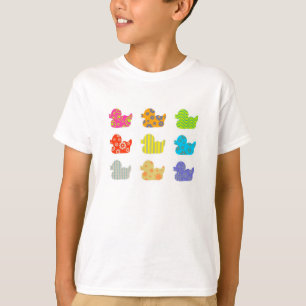 Patterned Ducks T-Shirt