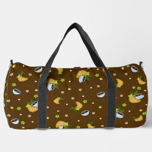 Patterned Duffle Bag