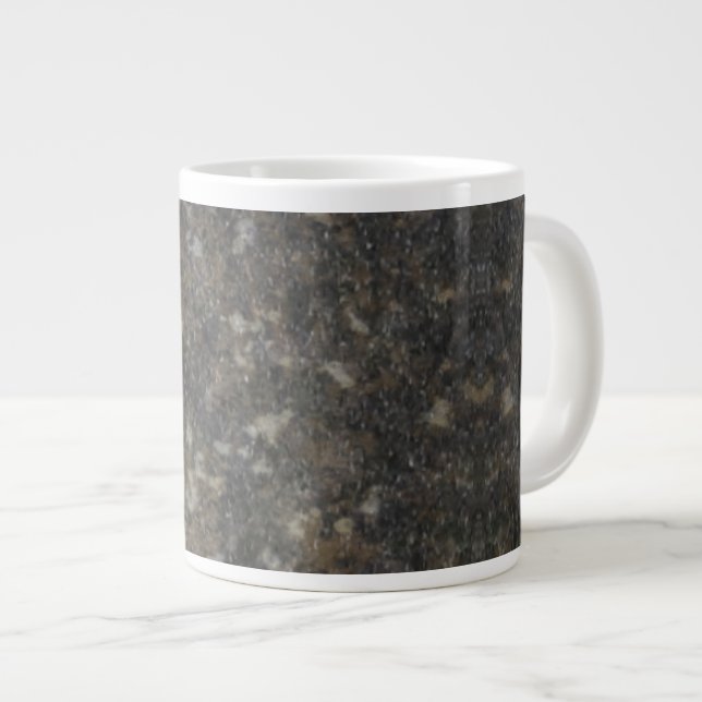 Patterned Marble   Large Coffee Mug (Front Right)