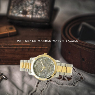 Patterned Marble Watch