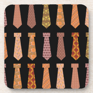 Patterned Neckties Coaster