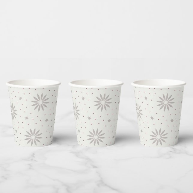 Patterned Paper Cups (Multi)