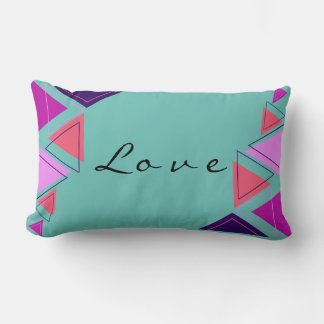 Patterned Perfection: Premium Shape Lumbar Pillow