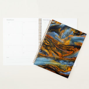 Patterned Pietersite Planner