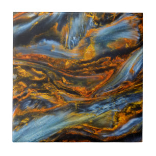 Patterned Pietersite Tile