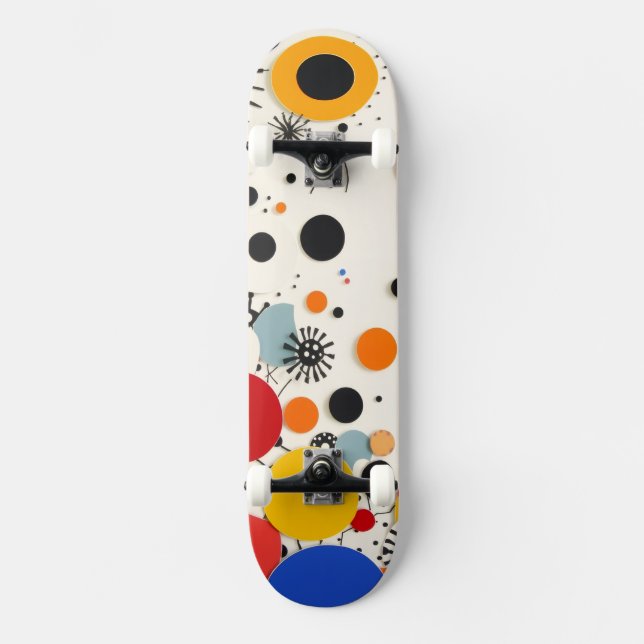Patterned Skateboard (Front)