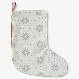Patterned Small Christmas Stocking