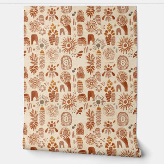 Patterned Wallpaper For Accent Wall