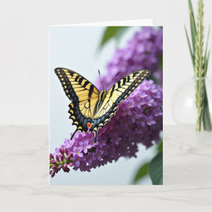 Patterned Wing Birthday Card