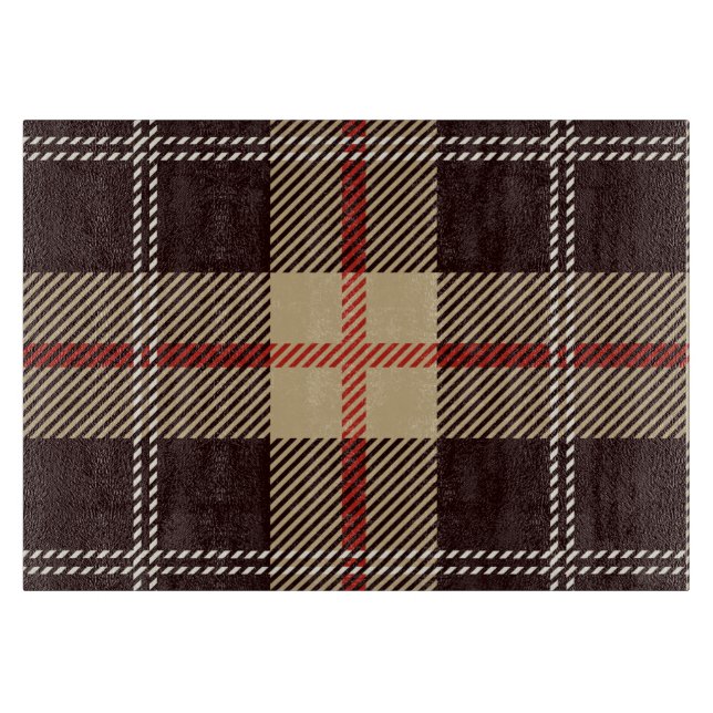Patternl Stylish Scottish Geometric Vintage    Cutting Board (Front)