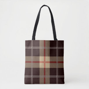 Patternl Stylish Scottish Geometric Vintage      Tote Bag