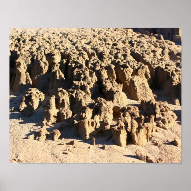 Patterns In Sand No. 1 Poster (Front)