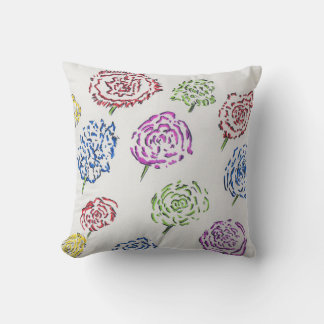 Patterns of Creation  Throw Pillow