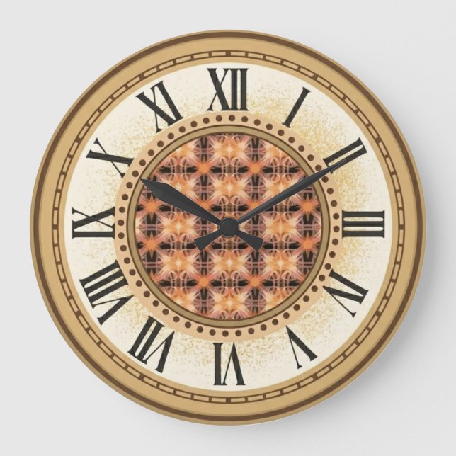 Patterns of Light Wall Clock (Front)