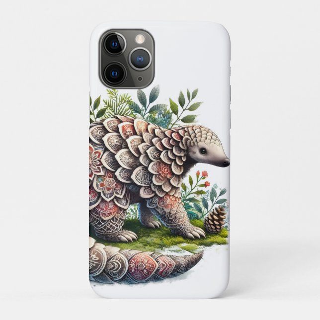Patterns of Nature - Jungle Pangolin Case-Mate iPhone Case (Back)