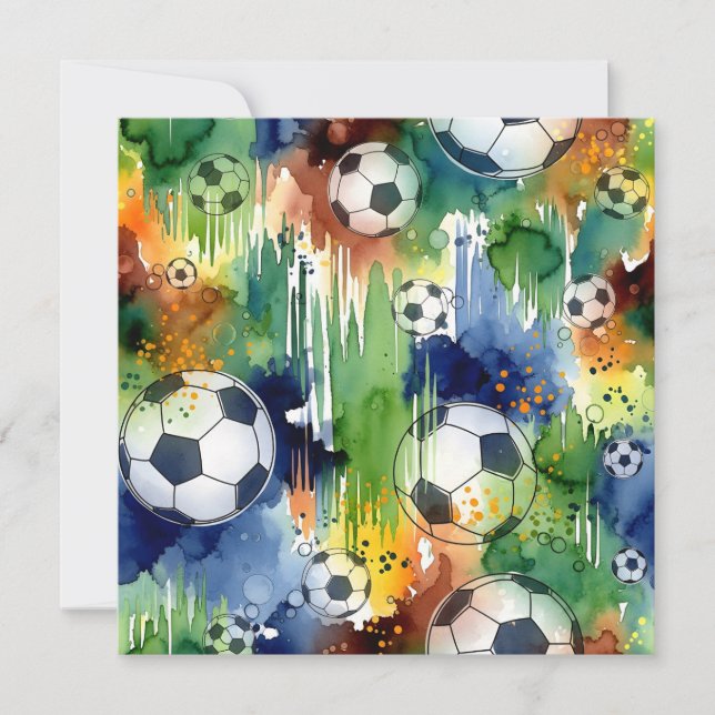 Patterns that Score Every Time Invitation (Front)