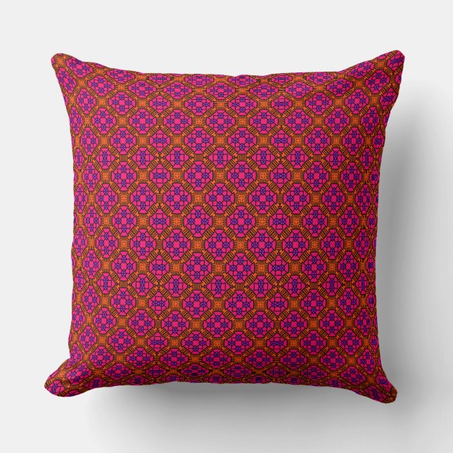 PATTERNs Throw Pillow (Front)