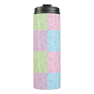 patterns with snakes thermal tumbler