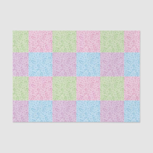 patterns with snakes tissue paper (Front)