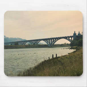 Patterson Bridge, Gold Beach, Oregon Mouse Pad