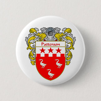 Patterson Coat of Arms (Mantled) 2 Inch Round Button