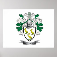 Patterson Family Crest Coat of Arms