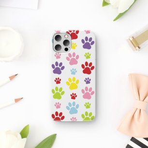 Pattes Colorées, Motif de Patte, Pattes de Chien,