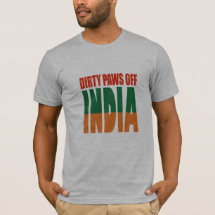 pattes du t-shirt inde chine india design